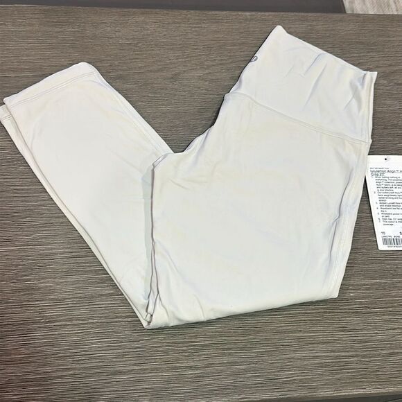 Lululemon Align High-Rise Crop 23" Bone Womens size 10 NWT - Picture 2 of 7